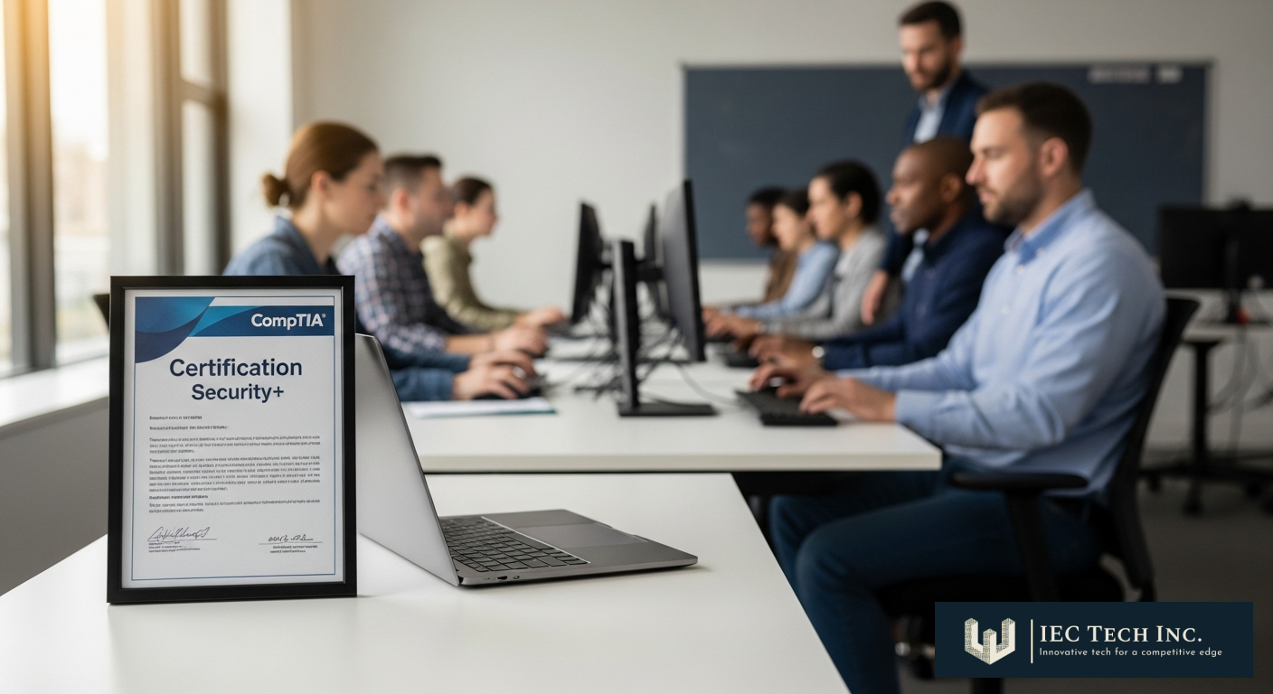 CompTIA Security+ SY0-701 Certification Training | IEC Tech Inc